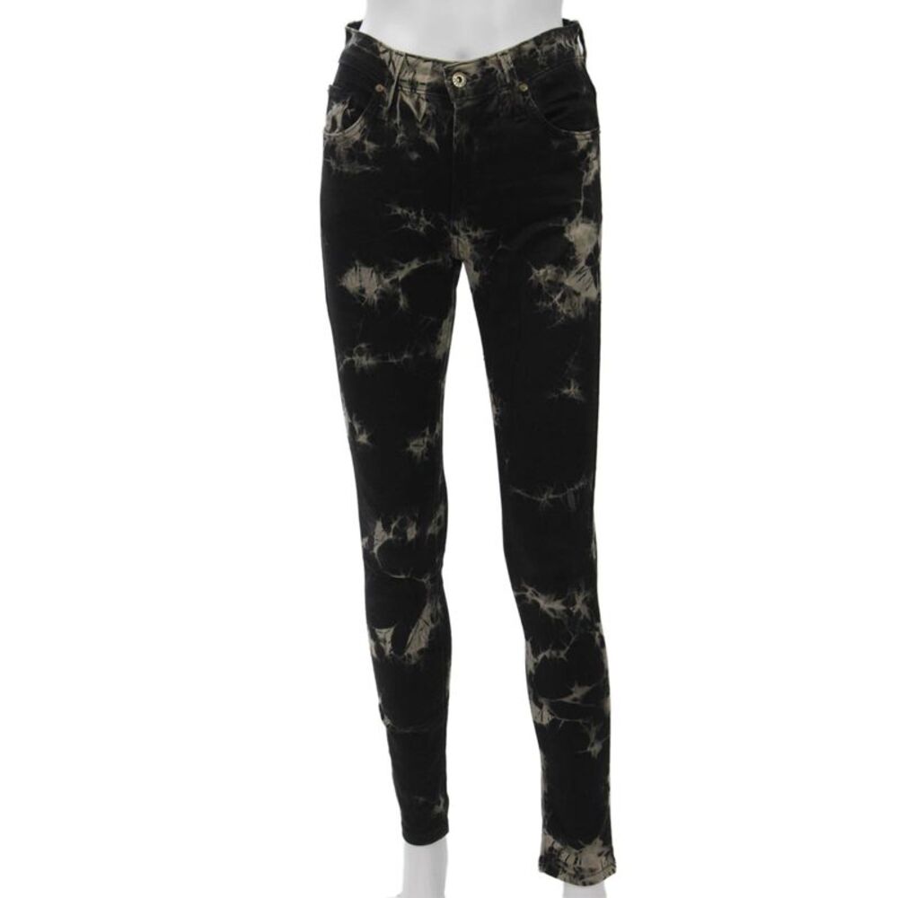 James Jeans Women Skinny Black Mid Rise Jeans Size 27